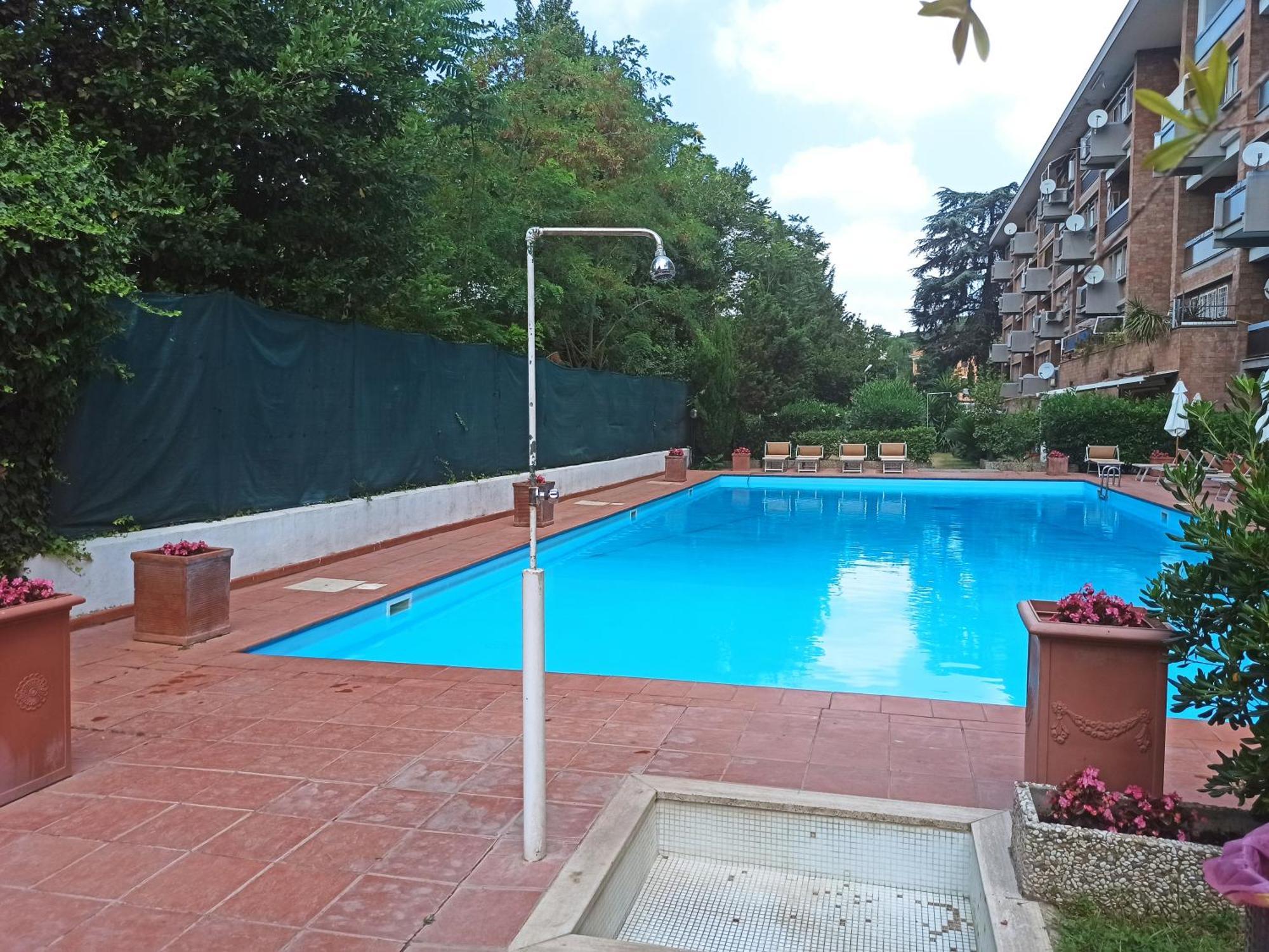 Aurelia Antica Terrace Apt Free Pool And Parking 罗马 外观 照片