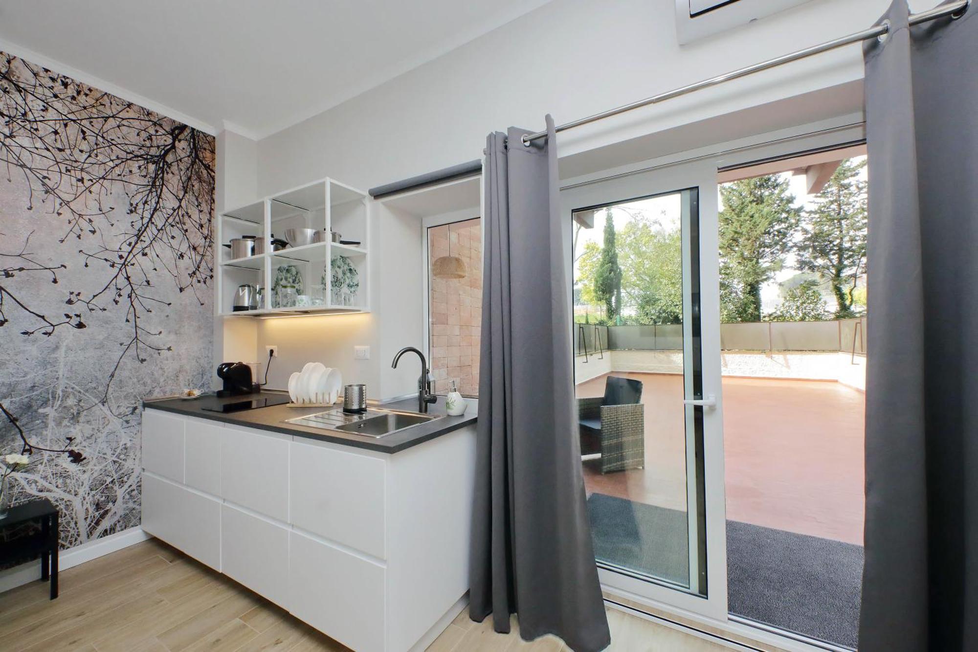 Aurelia Antica Terrace Apt Free Pool And Parking 罗马 外观 照片